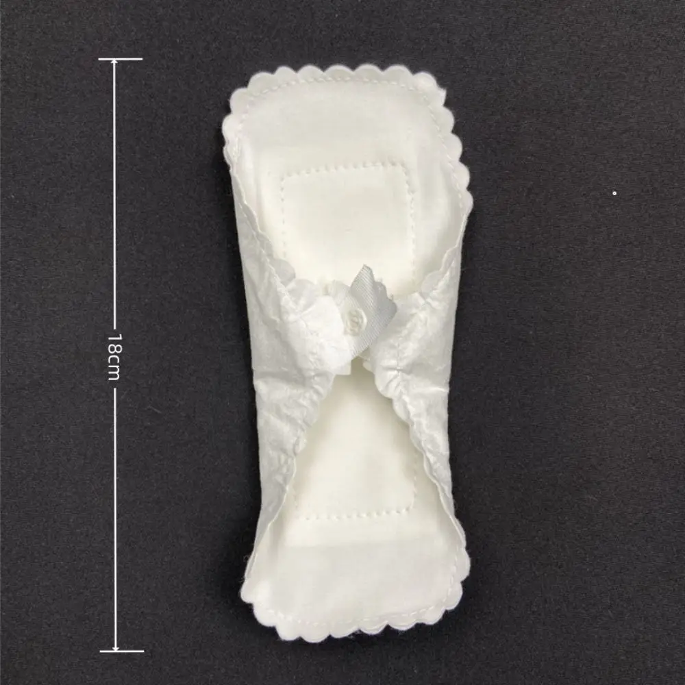 Durable Soft Cotton Adult Diaper Reusable Cloth Pads Panty Liners Feminine Panty Liners Washable Sanitary Pads - 6