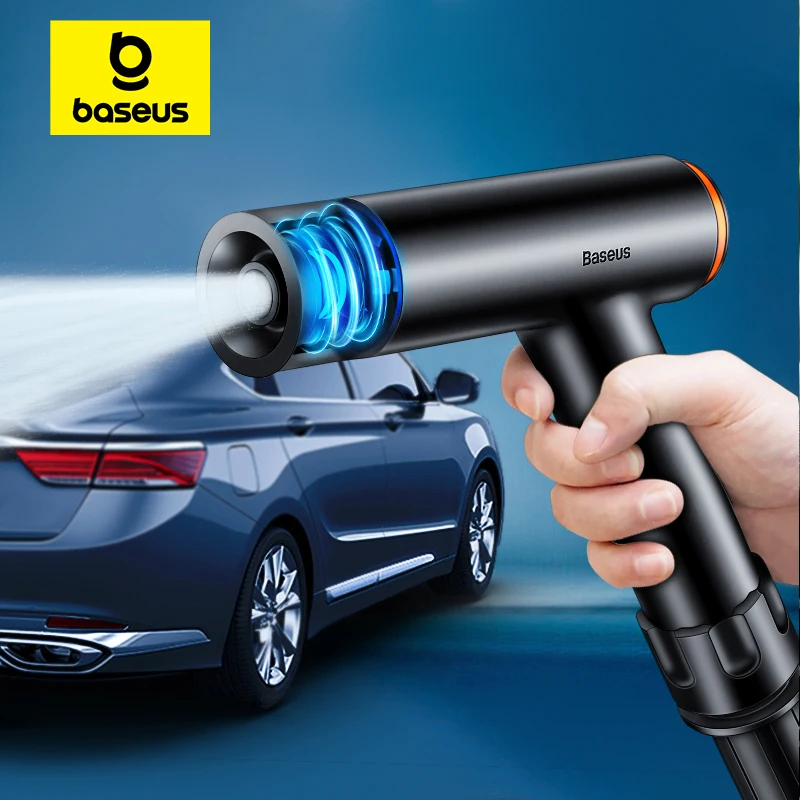 Baseus Car Wash High Pressure Water Gun Spray Nozzle Car Washers For Auto  Home Garden Portable Washer Car Cleaning Accessories - AliExpress