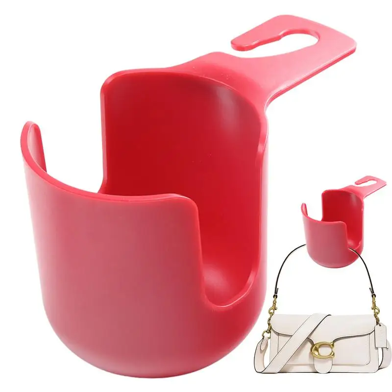 Back Seat Cup Holder for Car Hangable Car Seat Back Drink Holder Car Interior Organizers Bag Hooks Portable Water Bottle Bracket