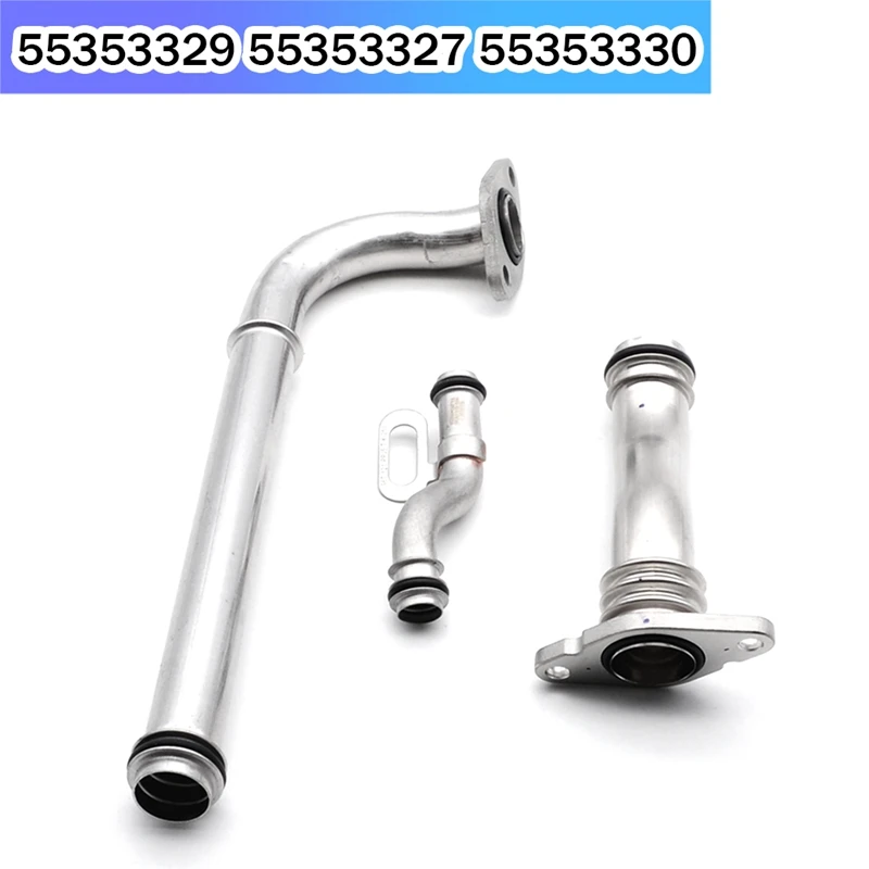 

3 шт., детали для водопроводной трубы двигателя Vauxhall ASTRA H/J/A/B/C 55353329 55353327 55353330