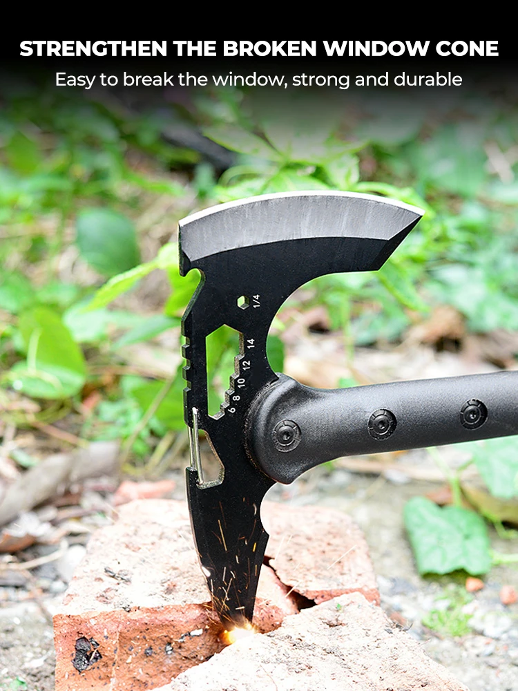 Multi-Purpose Outdoor Camping Tactical Axe - Image 2