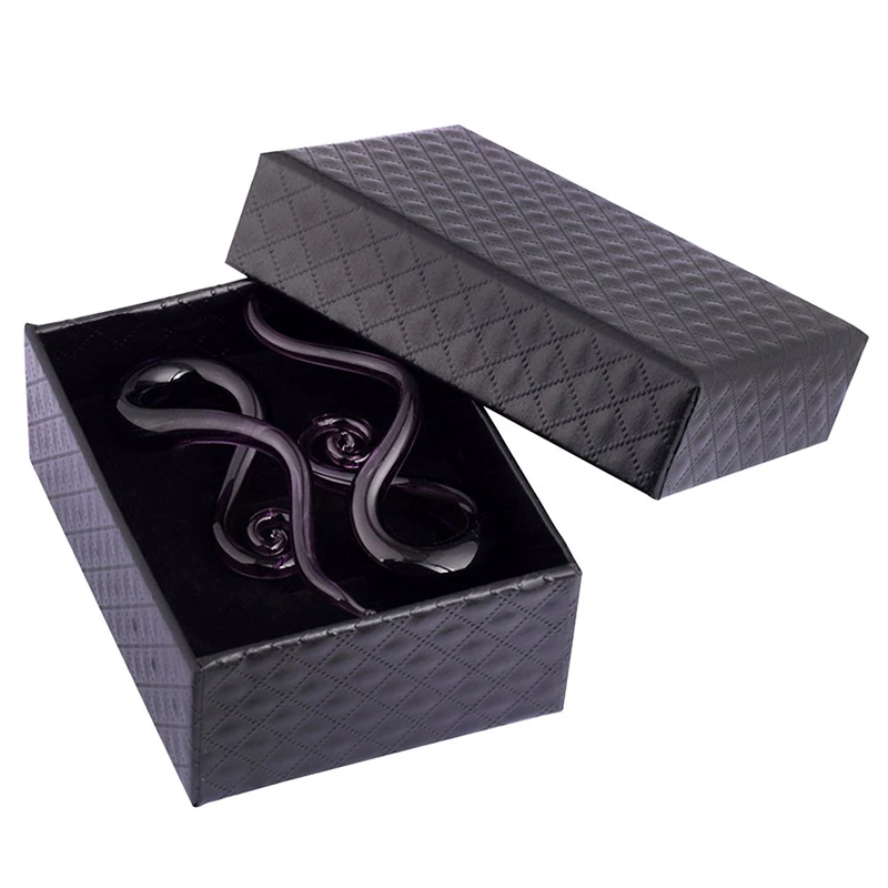 2 Stück Pyrex Glas Ohrstöpsel Tunnel Ohr Spirale Kegel Knorpel Ohrring Messgeräte Expander Bahre Flesh Oreja Piercing Körperschmuck – Detail 20
