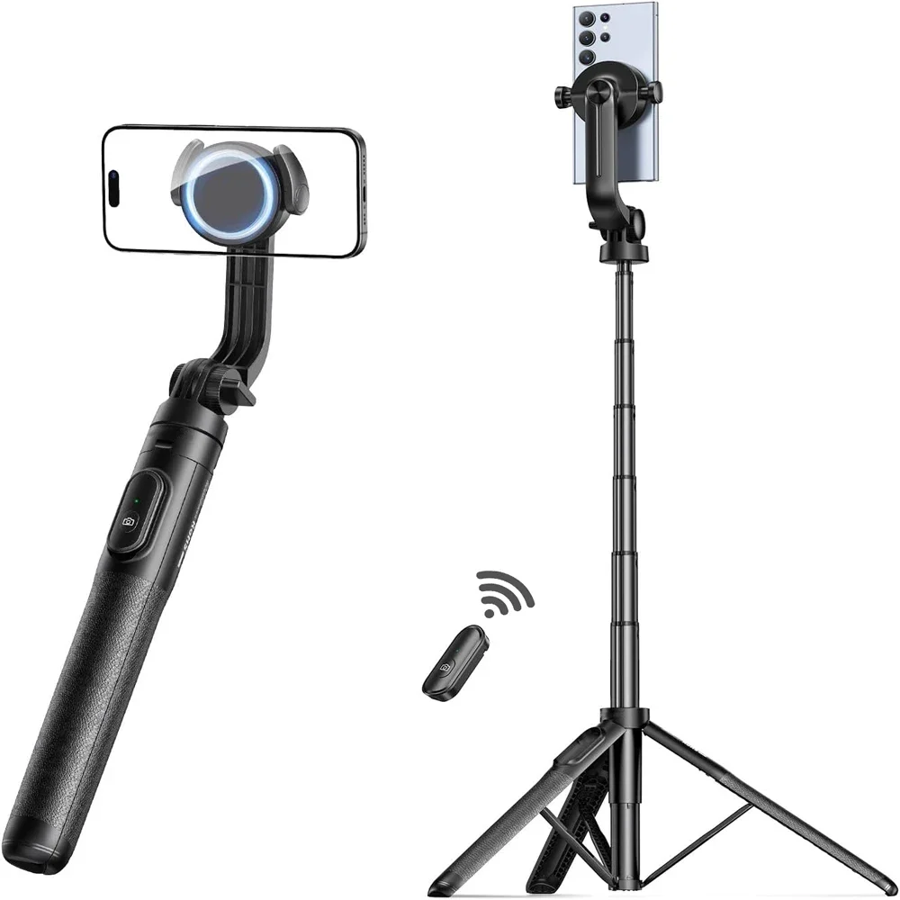Mobilife 70 Inch Selfie Stick L11 Pro Auto Open Tripod 360 Degree Rotating Balance Handle Long Extendable Bluetooth Mobile Tripod With 1/4" Screw For Mobile Phone Camera Gopro Vlogging YouTube Travel - View #11