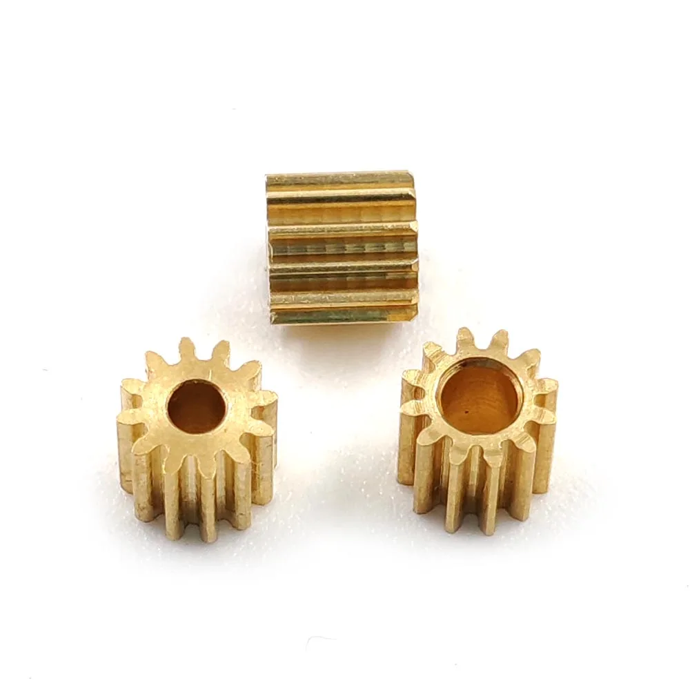 Lot De 2 Ou 4 Pignons Coniques Métal 9 Dents - Module 0.5 - DIY - Pièces Cuivre