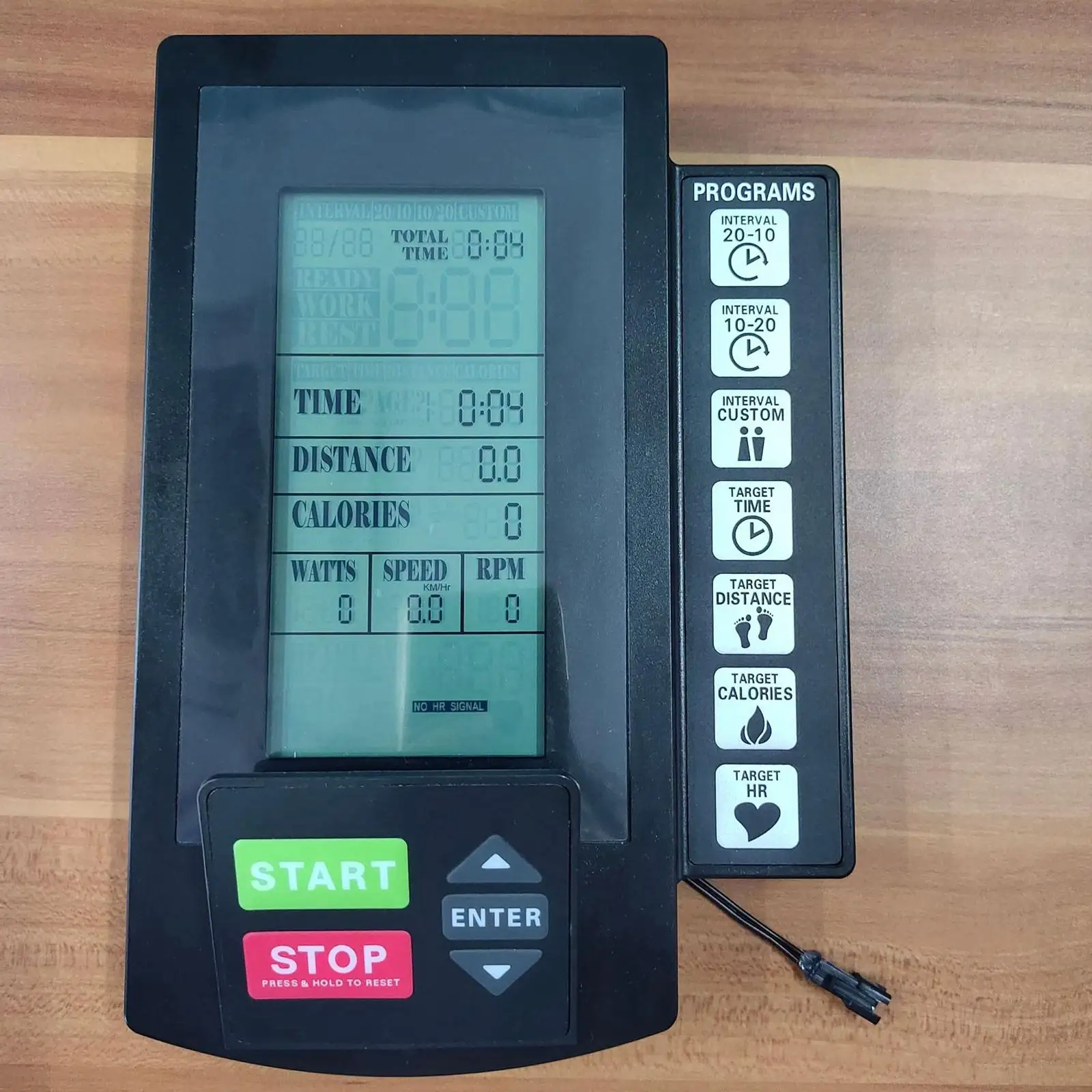 Rowing Machine Counter Cycle Counter Monitor Speedometer for Stationary Bike 3