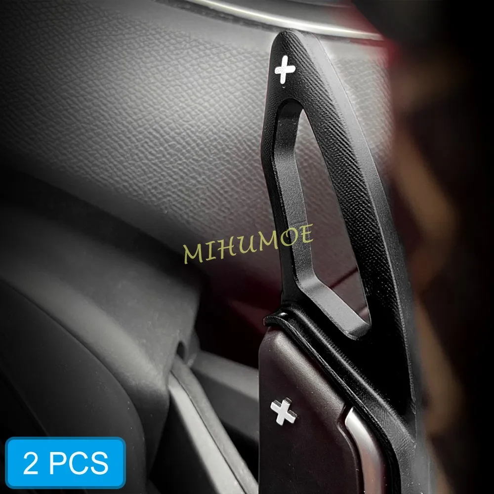 Interni Volante Paddle Shifter Extension Cambio Trim Per Peugeot 508 2008 3008 5008 Gt Nero 2020 2021 2022 2023