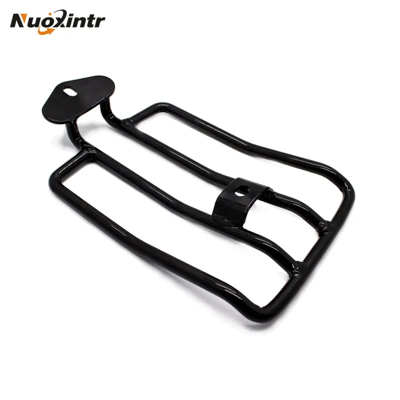 

Black Motorcycle Solo Seat Rack Luggage Support Shelf For Harley XL Sportsters Iron 48 883 XL1200 2004-2018 2015-2017