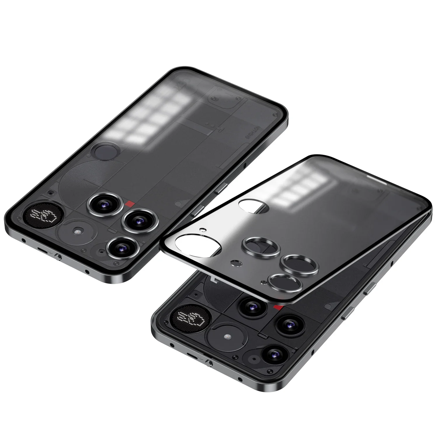 Shockproof Metal Case - Aluminium Alloy Matte Bumper Cover