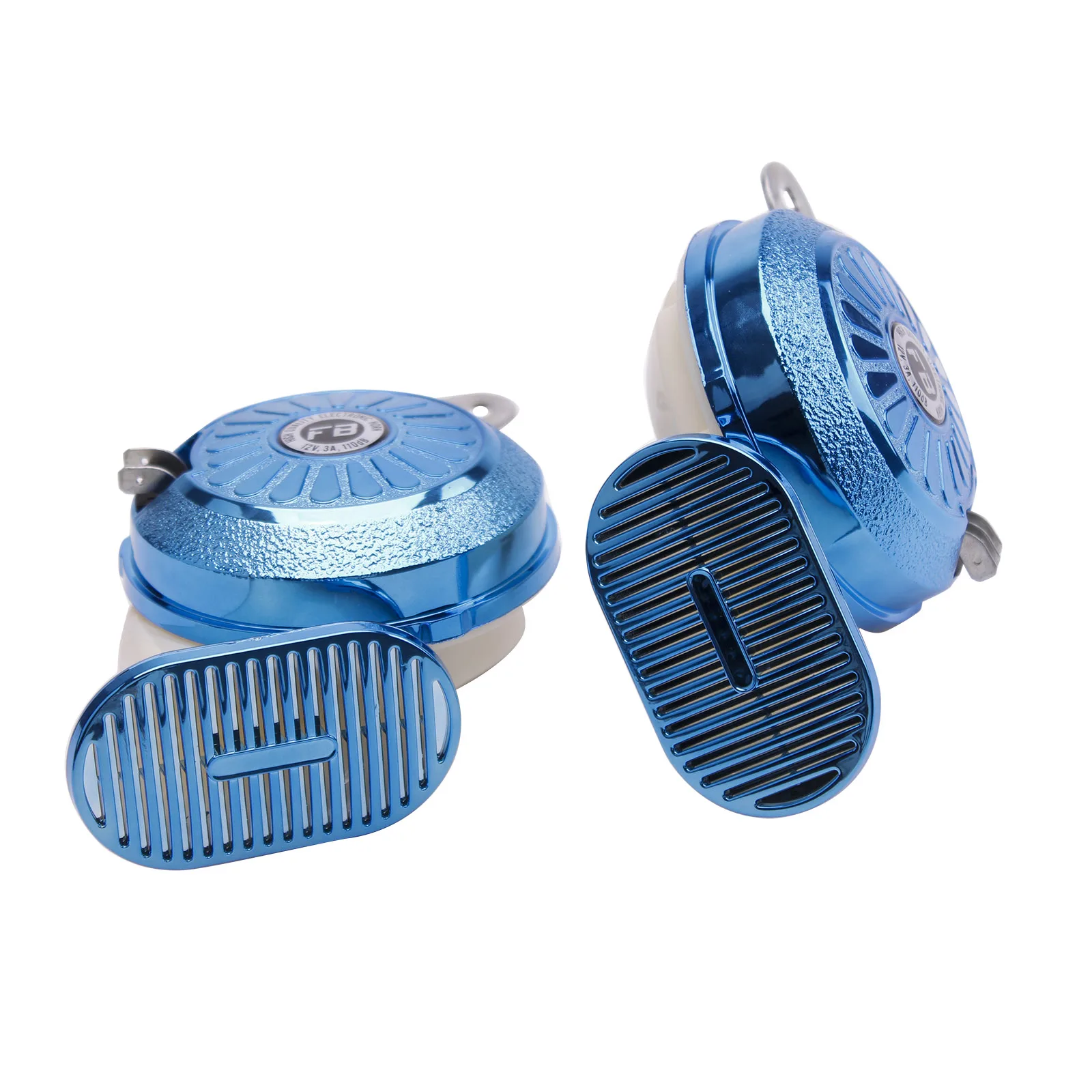 Snail Air Horn 12V Super Loud Three Tone Waterproof Electric 2Pcs/Kit For Truck Motorcycle Auto Accessory