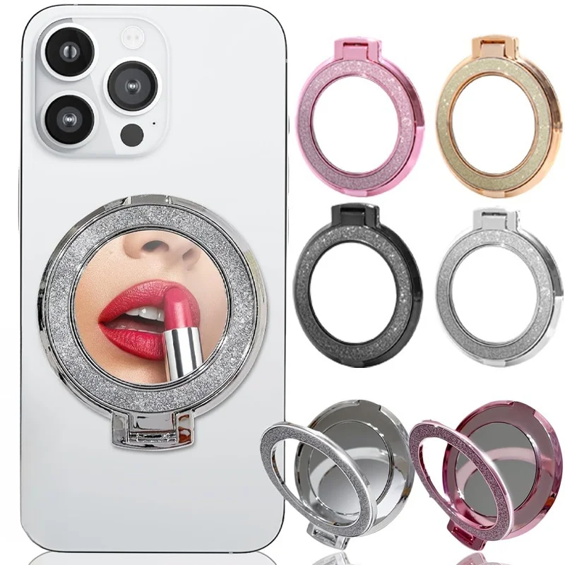 Sparkling Universal Phone Holder Ring with Mirror Finish