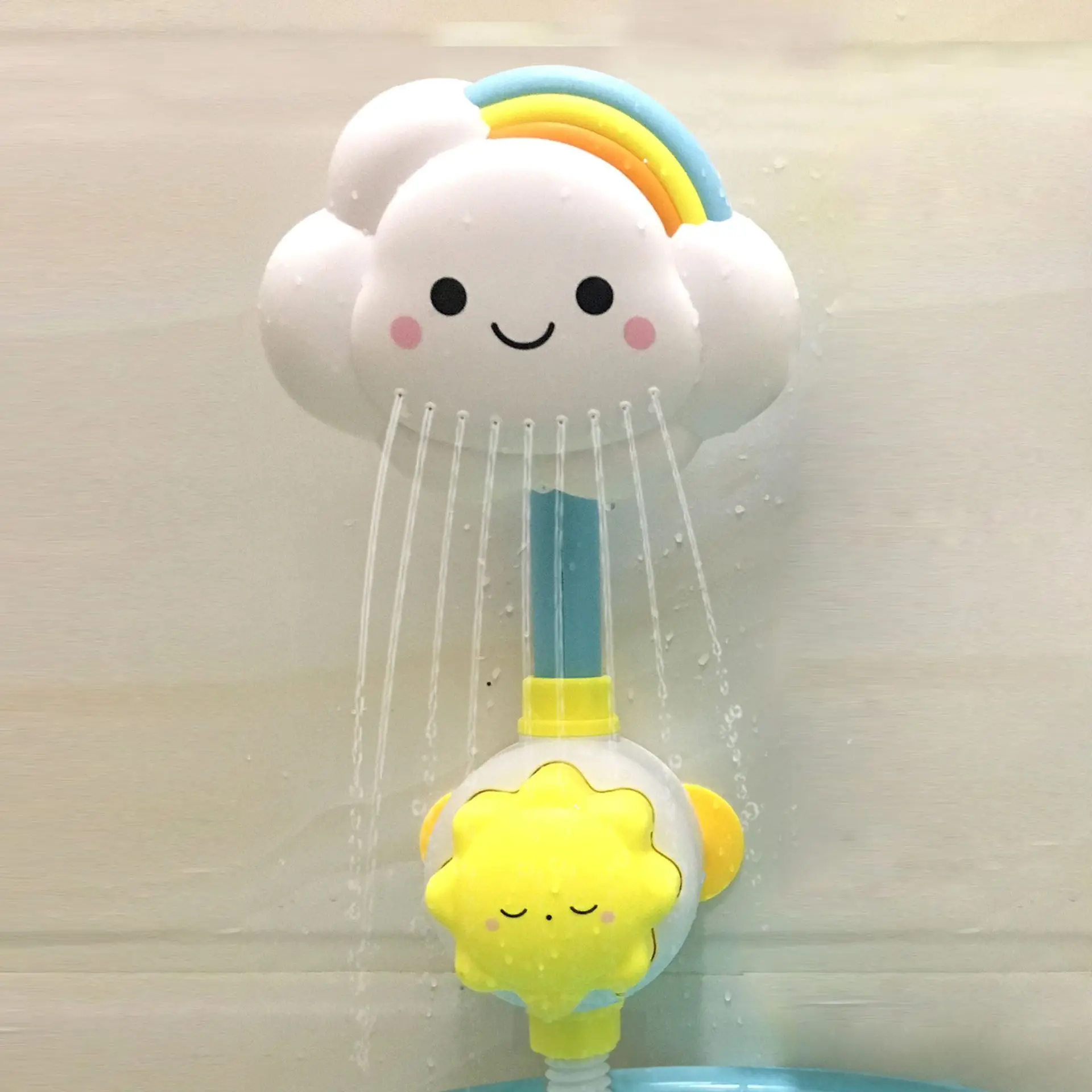 Baby Bath Toys Bathing Cute Swimming Water Spraying Clouds Flowers Shower Bath Toy Kids Monkey Caterpilla Water Playing Toy 3