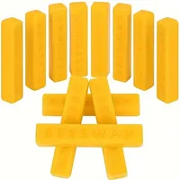 5/10/15pcs Yellow Beeswax Stick natural pure stick wax, for candle making, furniture polishing DIY crafts Wax Molding Materials 2