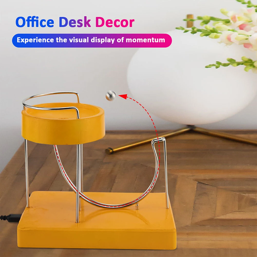 1Pc Perpetual Motion Machine Decoration For School Office Home Accessories Art Ornament Desktop Physics Toys