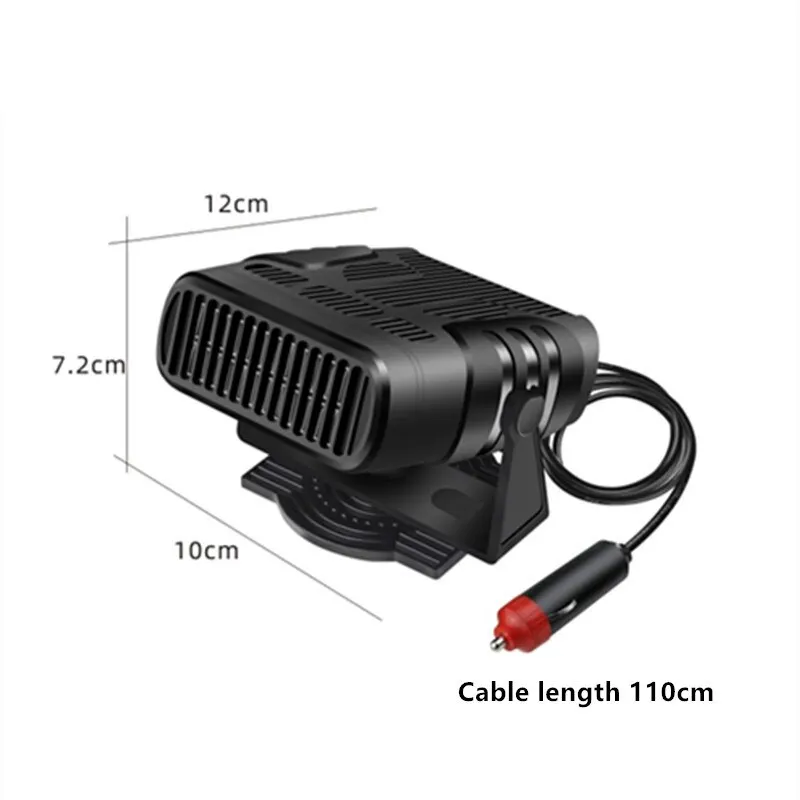 Car Heater 2 IN 1 Electric Cooling Heating Fan Auto Windshield Defroster  Demister Heater 12V/24V 120W 200W Portable Auto Heater - AliExpress
