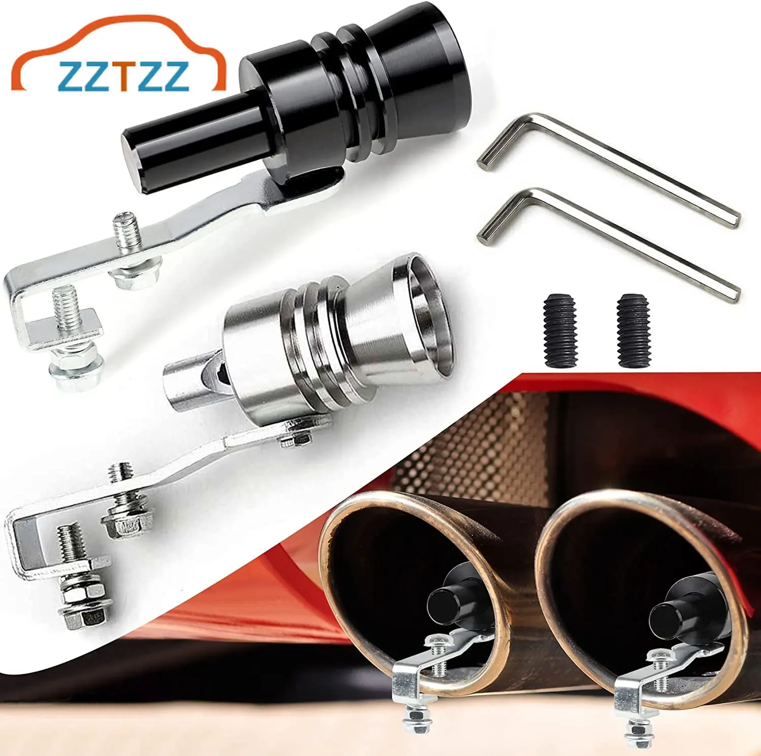 1PcsTurboWhistleUniversalTurboExhaustWhistleSoundBoosterisSuitableforMostCars