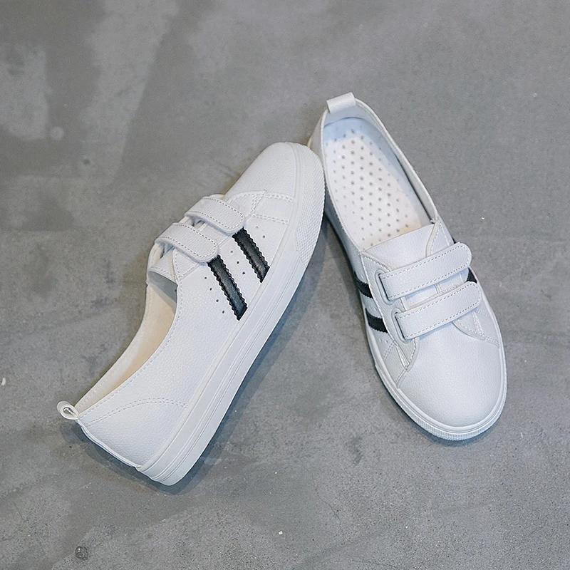 New Women Sneakers Casual Shoes Woman Loafers Breathable Low-top Shoes Ladies Fashion Off White Shoes Student Vulcanize Flats