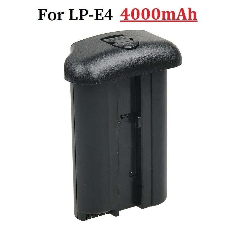 1 Pz 11.1V 4000Mah Lp E4 Lp-E4 Lpe4 Per Canon Eos 1D Mark Iii, Eos-1D Mark Iv, Eos 1Ds Mark Iii, Eos 1D C, Eos 1D X