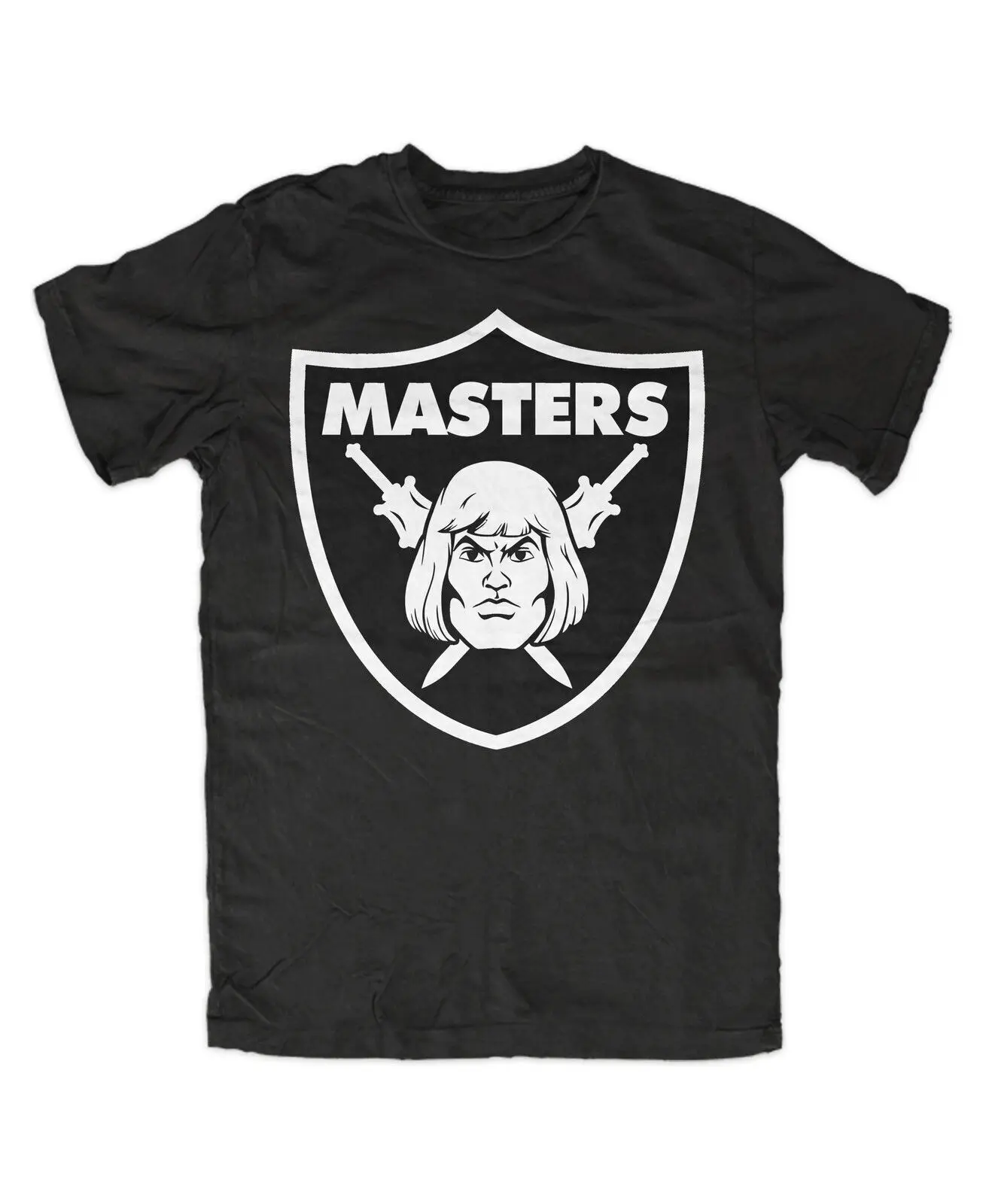 He Man Raid T Shirt Black Motu Cult Universe Masters He Man