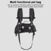 Dog Backpack Carrier - Spine-Friendly For Midium To Large Dogs,Horizontal Design Dog Carrier Adjustable Back Straps For Outdoor 2
