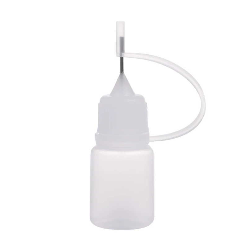 Precision Needle Tip Glue Bottle Applicator Empty Applicator Glue Oiler Squeeze Bottle for Paper Quilling DIY Craft Glue Applicator Bottle