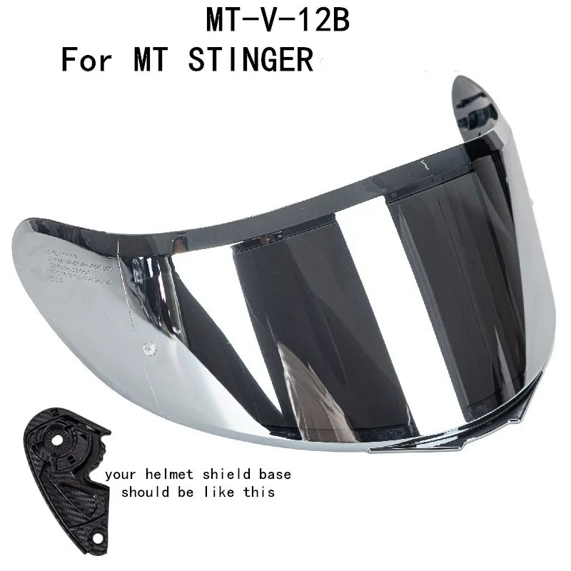 mt capacete viseira substituição protetor de vento para mt trovão sv stinger capacete original equipamentos mt