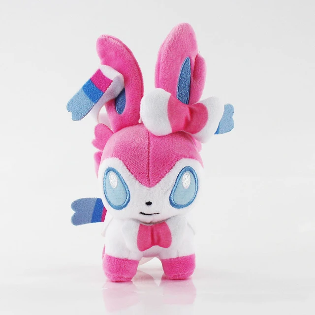 TAKARA TOMY-Pokemon brinquedos de pelúcia para crianças, Eevee, Sylveon,  Flareen, Jolteon, Umbreon, Vaporeon, Brinquedos