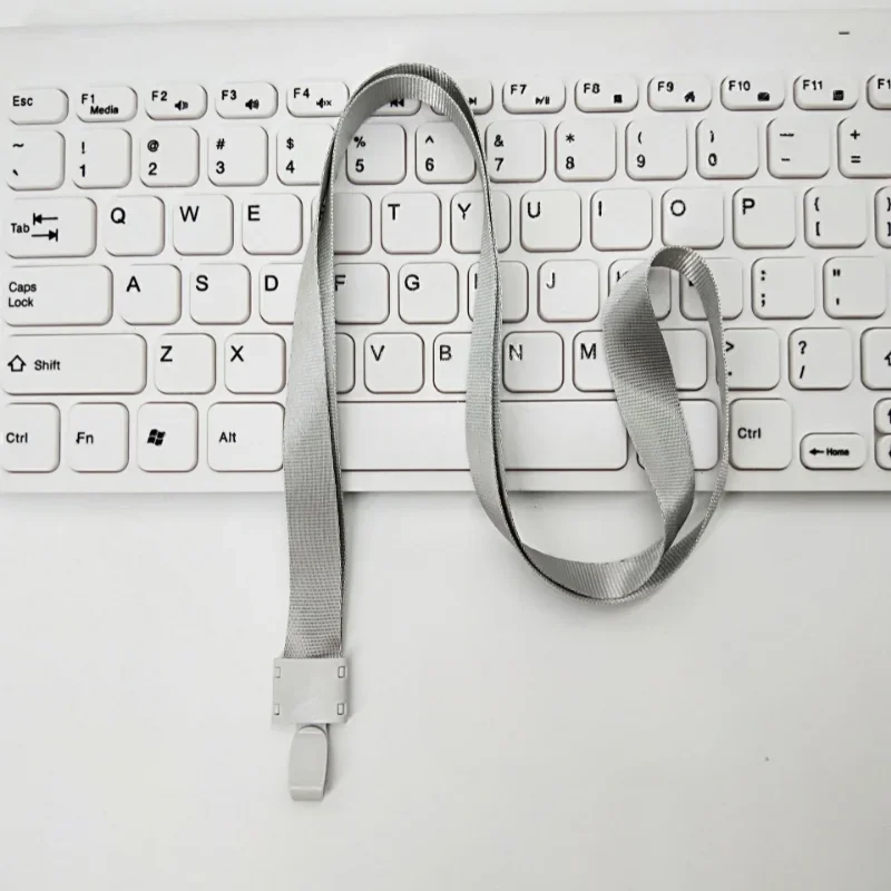 Clear Dual-Sided Badge Holder with Lanyard - Professional ID Card Cover and Neck Strap
