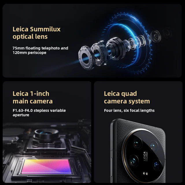 Global Version Xiaomi Mi 14 Ultra Cellphone Snapdragon 8 Gen 3 NFC 120Hz AMOLED 50M Leica Camera 90W HyperCharge Bluetooth 5.4 3
