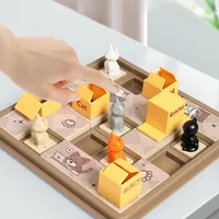 Children's Desktop Educational Toys Cat Boxes Spatial Planning Games Logical Thinking Training Parent-child Interaction Toys 2