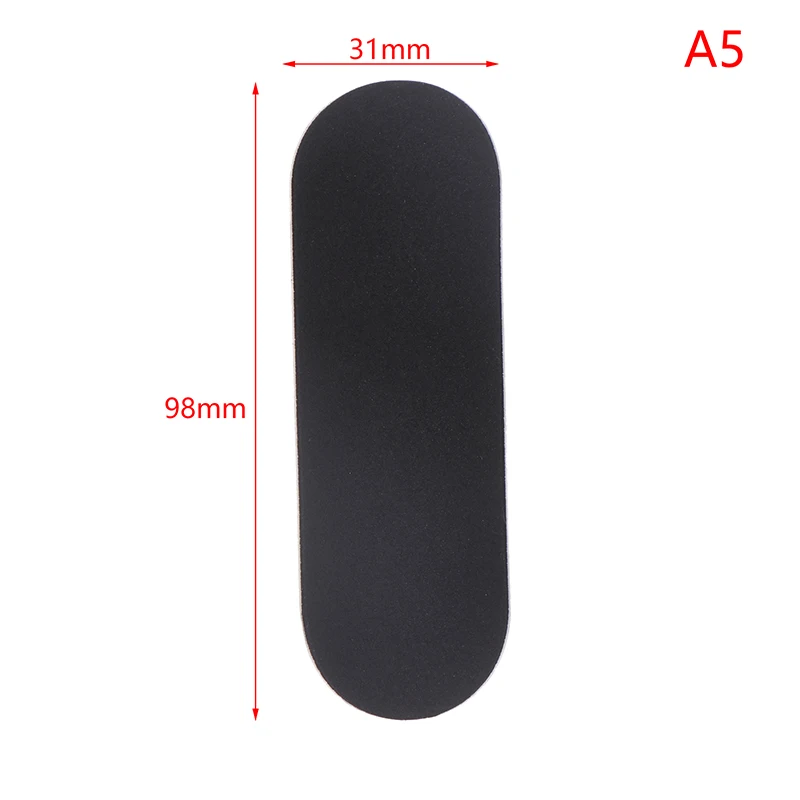 Klavye köpük kavrama bantlar için parmak kaykay kaymaz ahşap klavye güverte yapışkan bant çıkartmalar kavrama bantlar siyah Mat