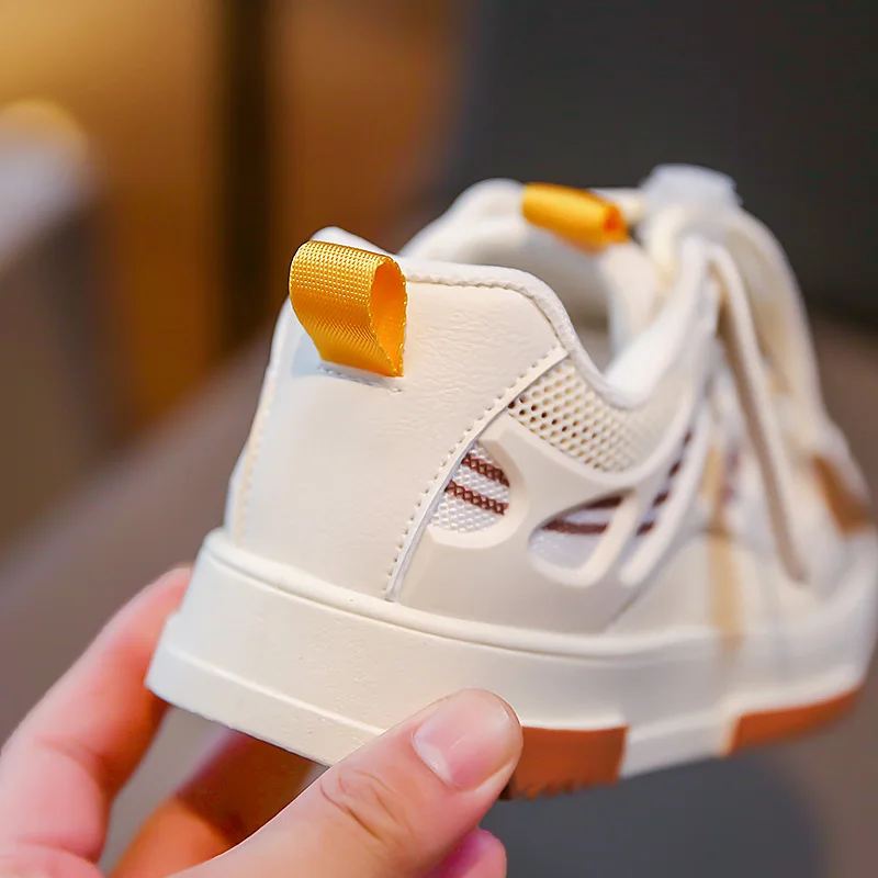 Jungen Sneakers Mädchen Atmungsaktive Sportschuhe für Kinder Herbst Rutschfeste Casual Student Outdoor Schuhe Korbschuhe_voghion.com