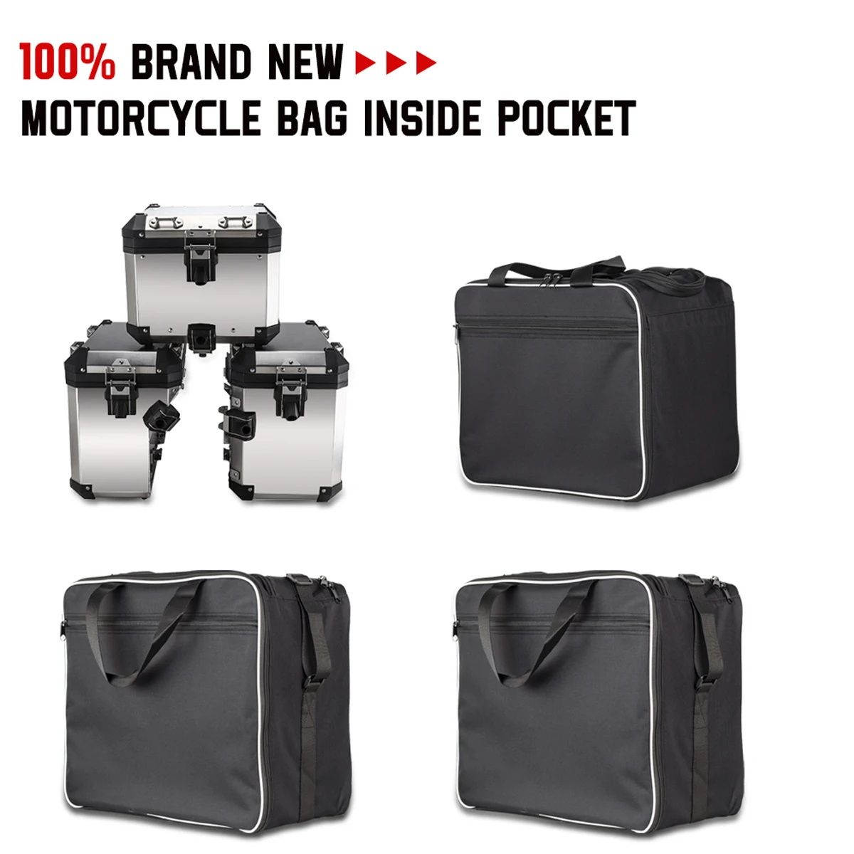 오토바이 여행 가방, BMW R1200GS LC Adv R1200 GS F800GS 어드벤처 ADV R1200GS R1250GS 방수 케이스 수하물 가방, 신제품