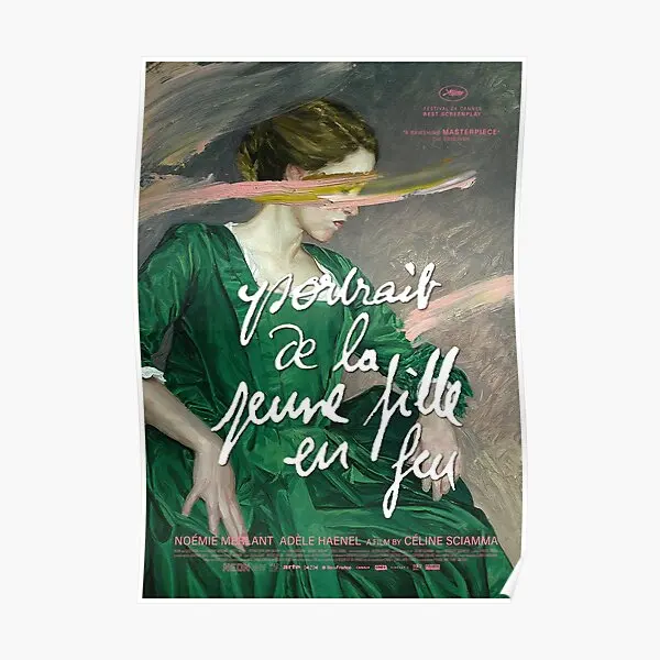 

Portrait De La Jeune Fille En Feu Poster Art Decoration Decor Mural Wall Home Painting Funny Modern Print Vintage No Frame