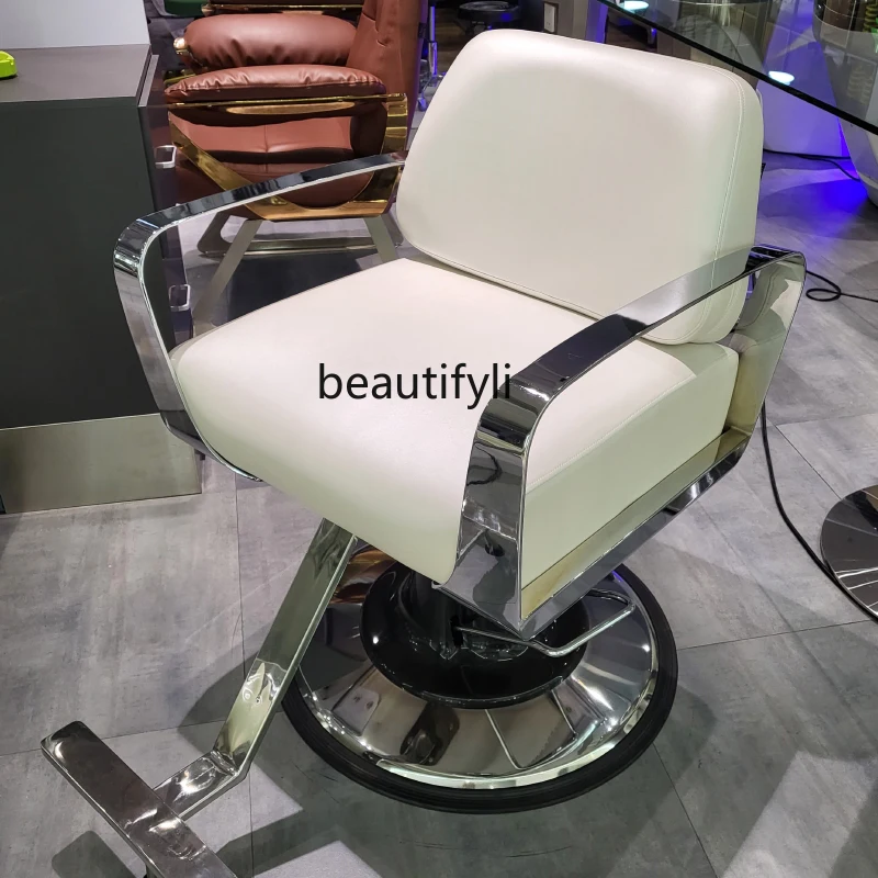 

Barber Shop Hairdressing Chair for Hair Salon Hair Cutting Chair Hairdressing Hot Dyeing Chair Barber Shop down Chair