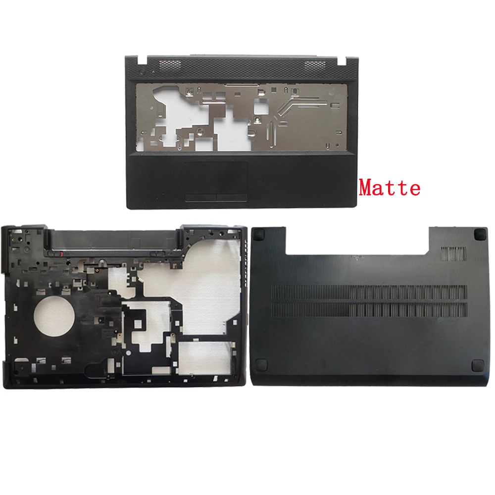 Lenovo-laptop Frente c Shell Palmrest Cover Base Case Inferior Tampa Inferior Porta G500 G505 G510 G590 Novo