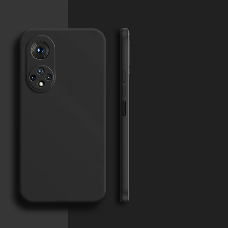 Custodia SEAHAI Per Huawei Nova 9 SE – Cover Due Pezzi Con Effetto Sfumato, TPU Morbido Antiurto, Nero - 3