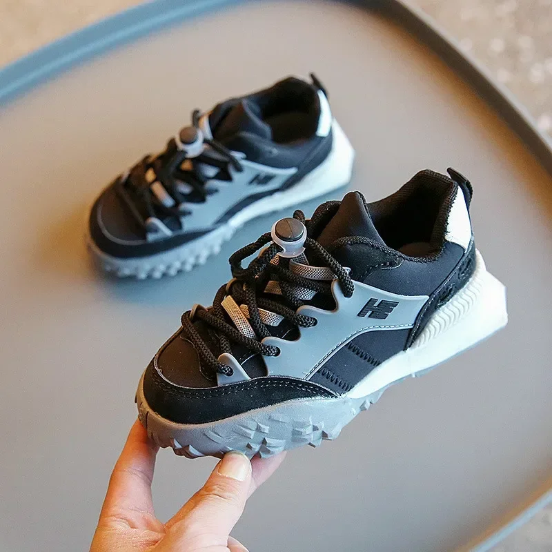 Kids Sports Shoes Fashion Band Sneakers Size 21-36 for Boys Girls