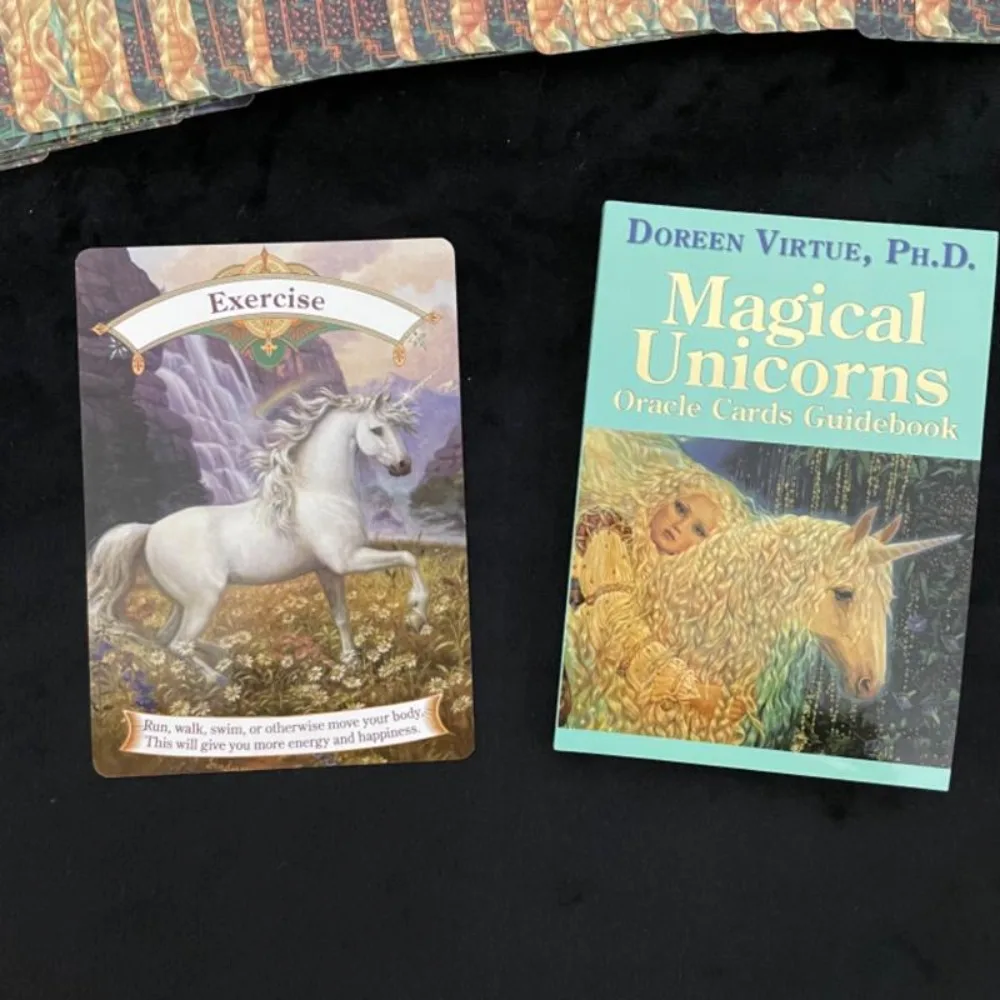 Magical Unicorn Oracle Leisure Cards Party Board Game Fortune-telling Prophecy Tarot Deck 6