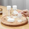 1Pcs Refillable Bottles Push-type Bottling Push Down Empty Pump Dispenser Bottle for Nail Polish and Makeup Remover Bottle 2