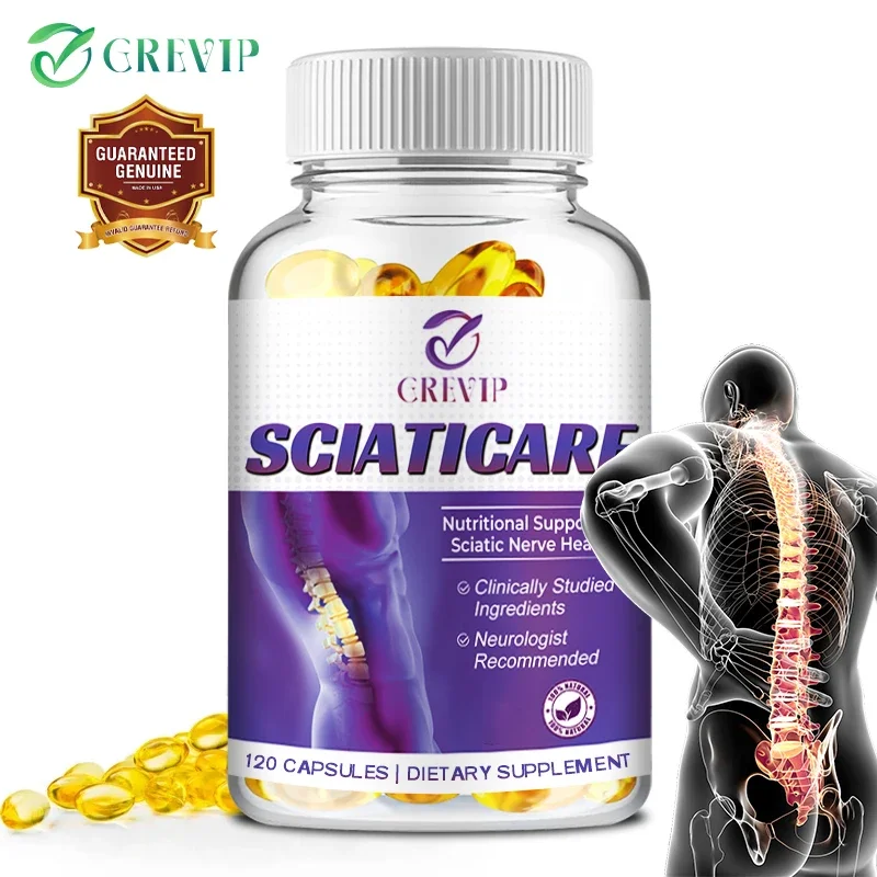 Sciatic Nerve Relief Capsules-Alpha Lipoic Acid Vitamin-Relieve Sciatica and Support Nervous System and Joint Health