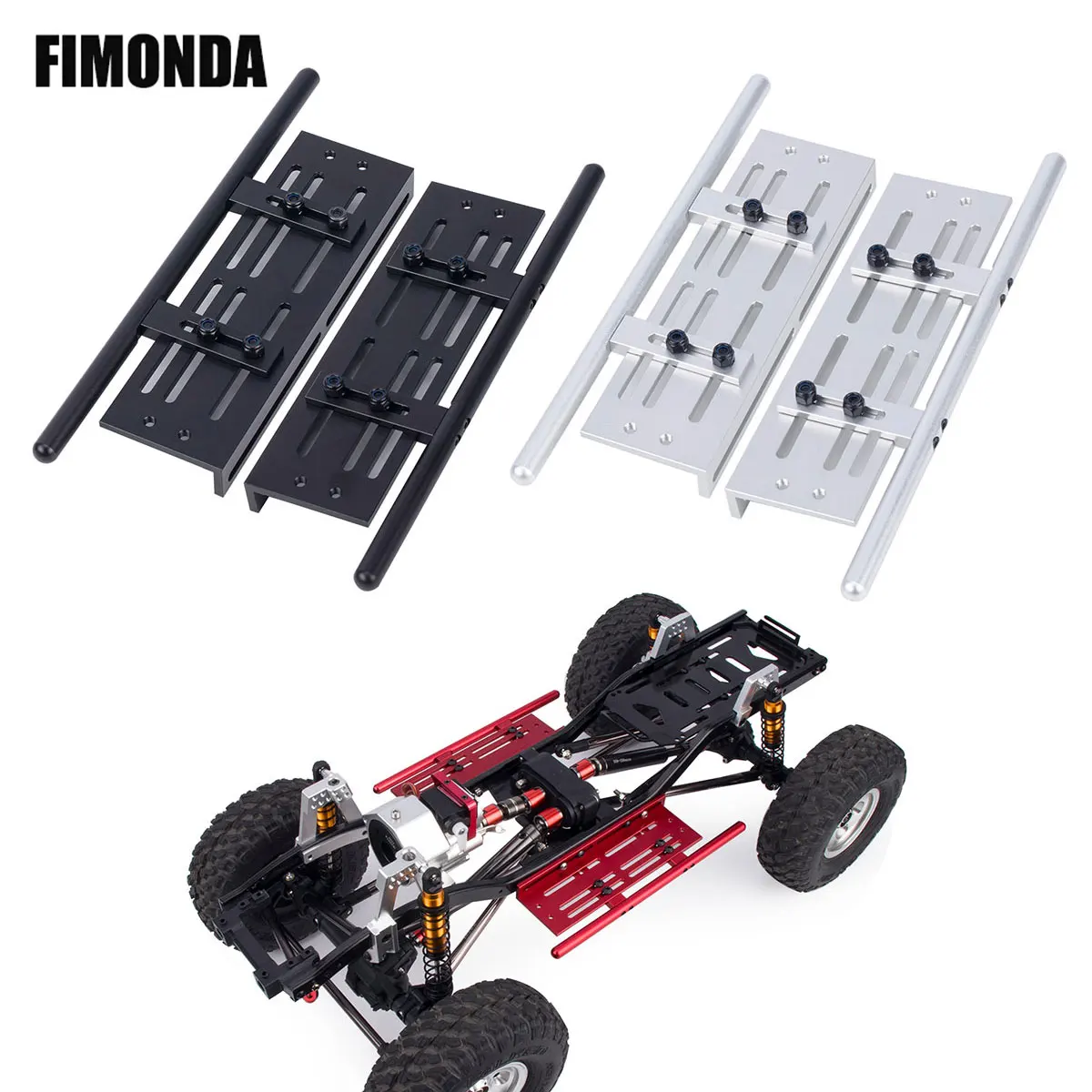 ラジコンカー用ラバータイヤ,2.2インチ,120mm,ajrc,1/10 rock track redcat scx10 ii RCアクセサリーパーツ For Axial For SCX10 For TRX4 D90 For Redcat 世代 1/10 1.