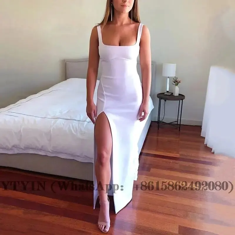 

Evening Dresses Long Side Split Prom Dresses Mermaid Robe De Soiree Vestido De Fiesta
