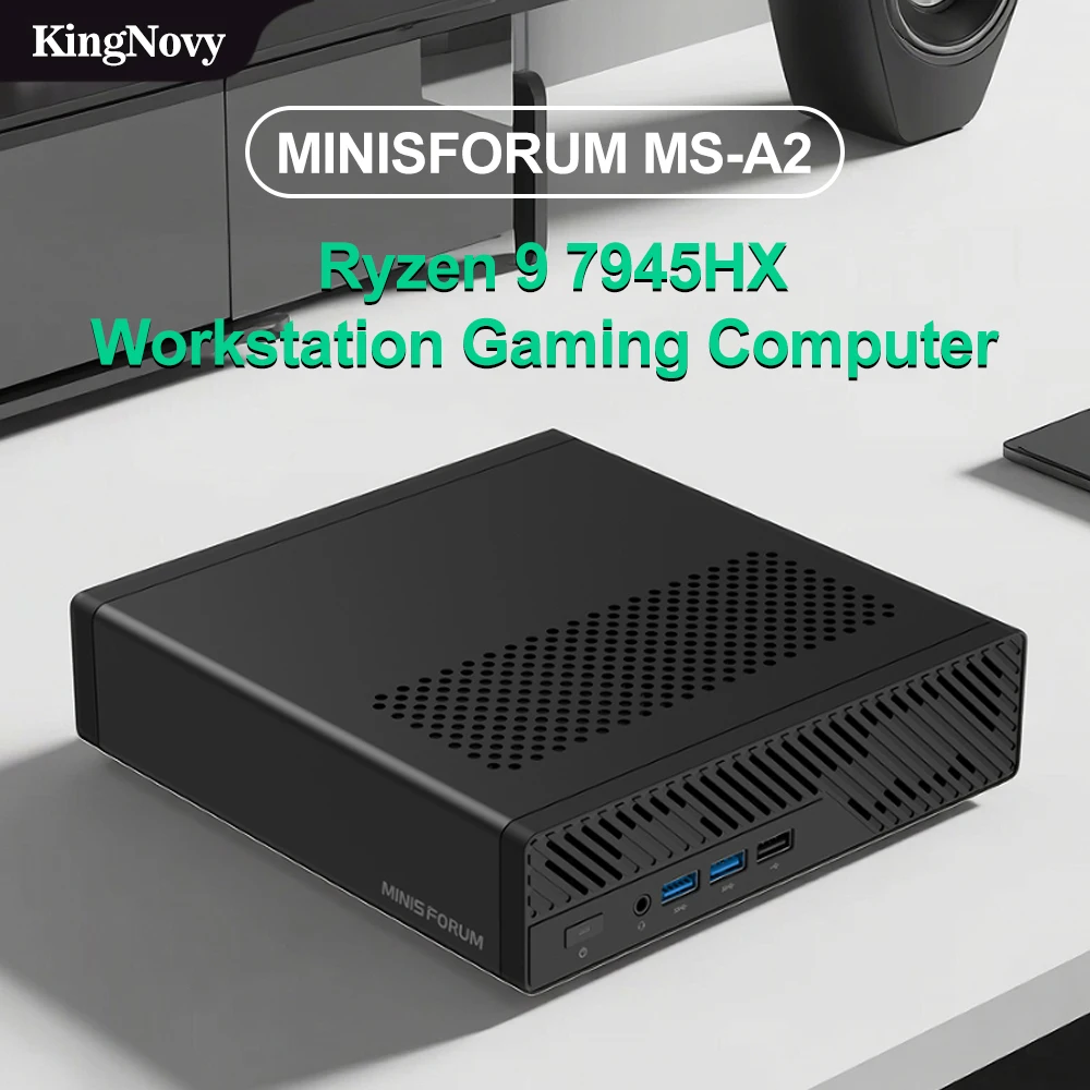 MINISFORUM MS-A2 Mini PC AMD Ryzen 9 9955HX/7940HX, 96GB DDR5,19TB