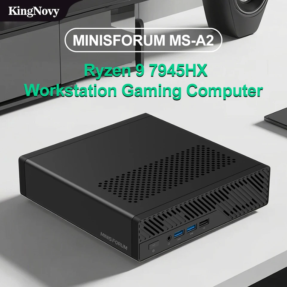 MINISFORUM MS-A2 Mini PC AMD Ryzen 9 9955HX/7940HX, 96GB DDR5,19TB