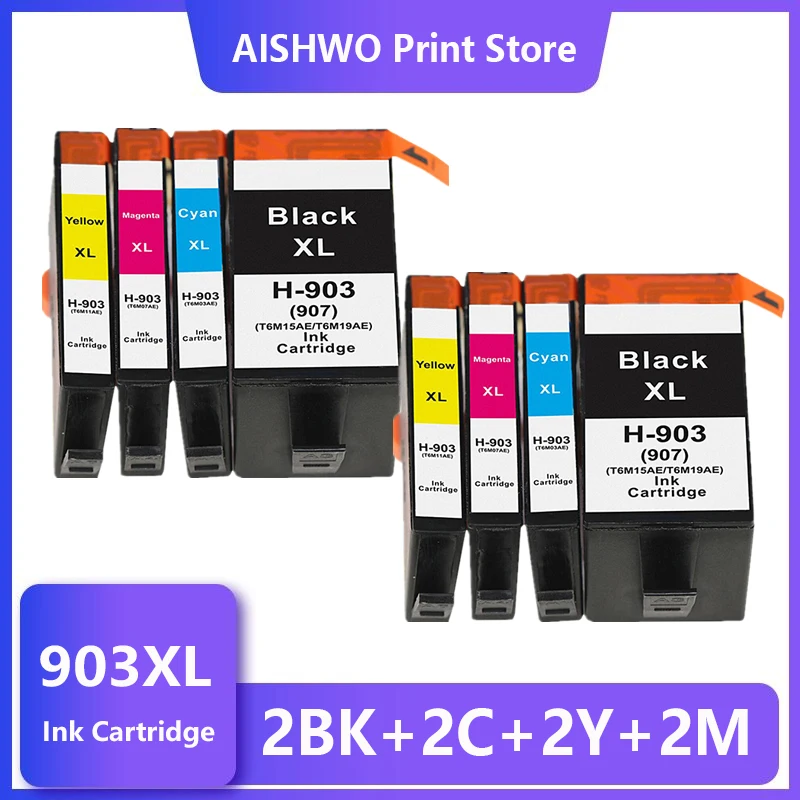 

Compatible Ink Cartridge for HP 903 907 903XL 907XL HP903XL HP907XL OfficeJet 6950 6960 6961 6963 6964 6965 6970 6975 Printer