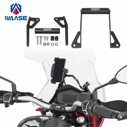 WAASE Mobile Phone GPS Plate Bracket Stand Holder Phone Support For Moto-GUZZI V85 TT V85TT 2019 2020 2021