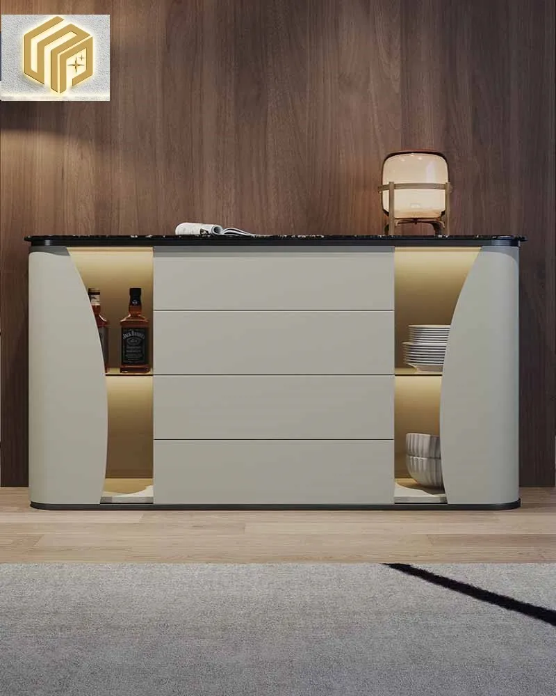 

Итальянский мраморный шкафчик для столовой, роскошный, маленький и большой домашний настенный шкаф для ресторана, шкафчик для чая и воды