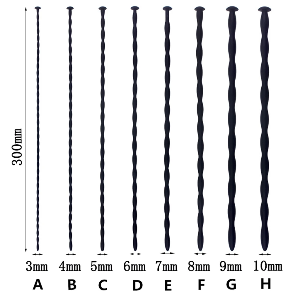 Silicone Urethral Sounding Plug For Men Horse Eye Stimulation_voghion.com
