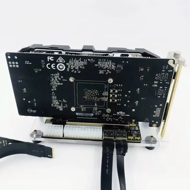 PCIE 3.0 X16 to M.2 NGFF/M.2 NVME/mPCIe/PCIe 1x/PCIe 4x DOCK  ̺, Ʈ  ׷ ī  eGPU + ĵ ̽
