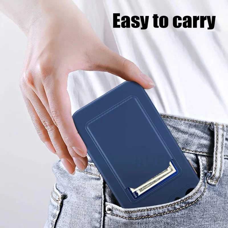 Shockproof Silicone Card Holder Wallet Phone Case - Soft and Durable Protector Cover